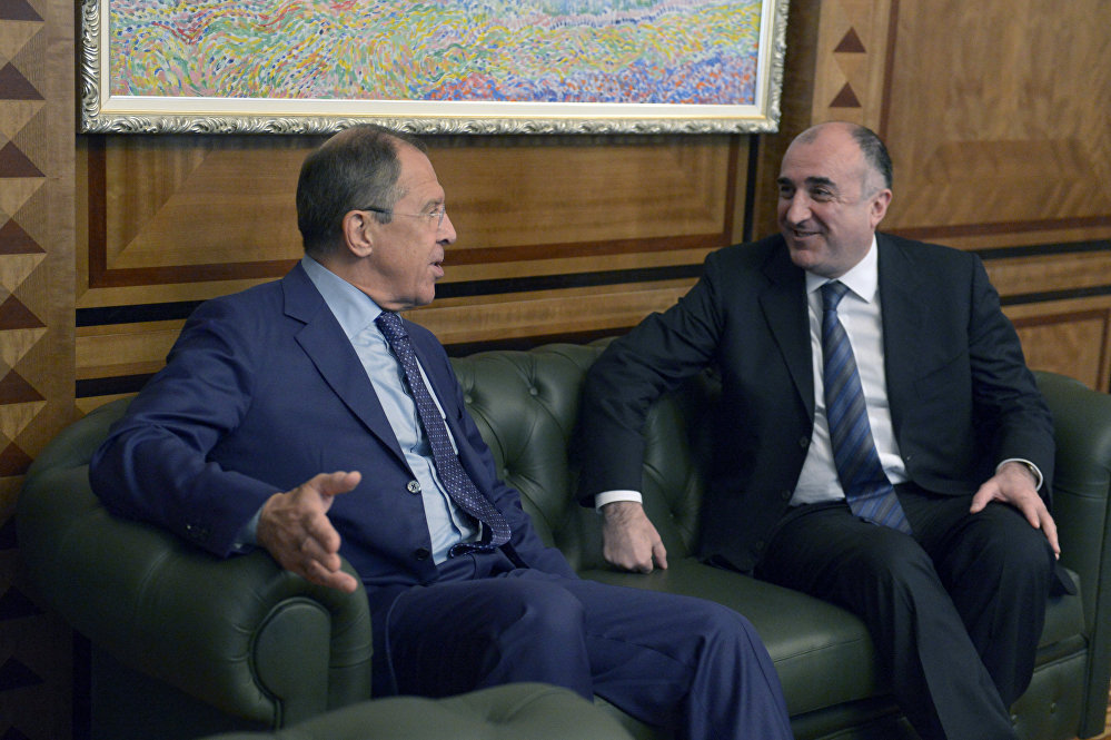 Лавров и Мамедъяров обменялись мнениями по карабахской проблематике
