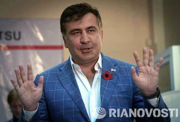 Саакашвили ответил на оскорбление экс-губернатора