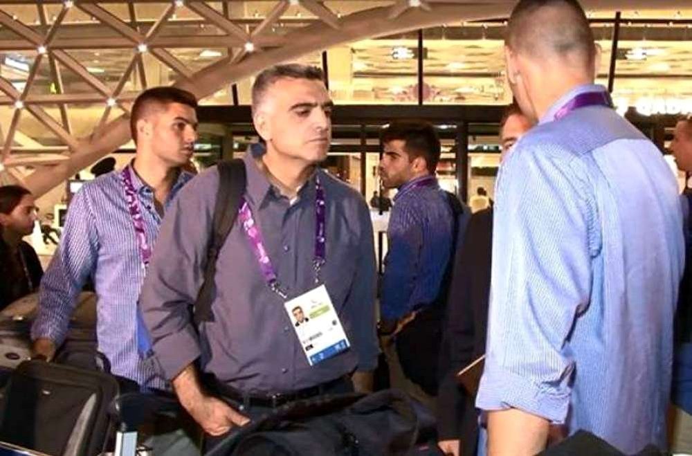 Армянские спортсмены  прибыли в Деревню атлетов в Баку
