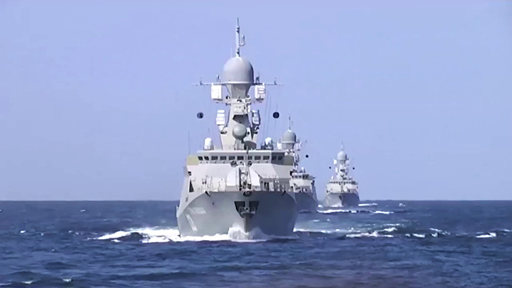 Ракетные корабли Каспийской флотилии России вернулись на базу