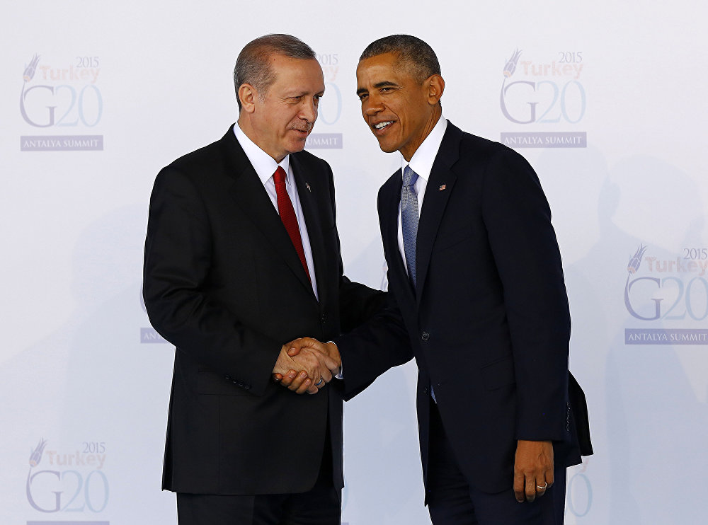 Белый дом: Обама не будет отдельно встречаться с Эрдоганом