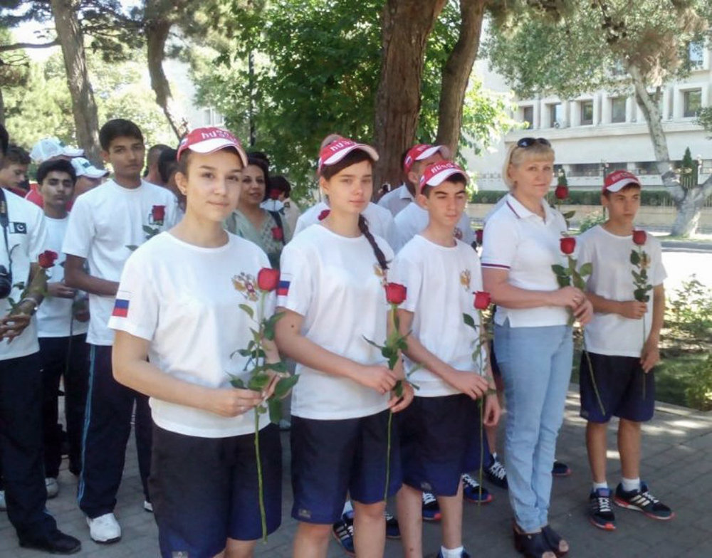 Юные спасатели пяти стран приехали в Азербайджан