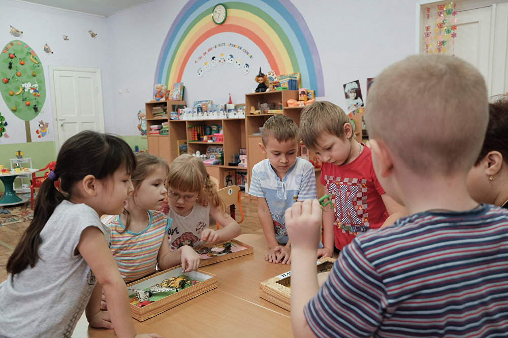 Впервые детей в дошкольные группы стали набирать по всему Азербайджану