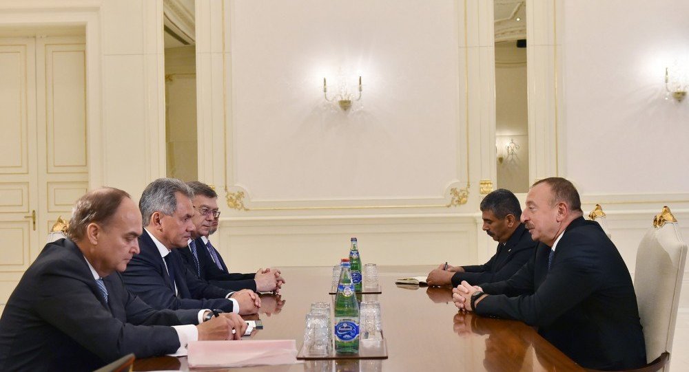Шойгу поведал о судьбе военного сотрудничества с Азербайджаном
