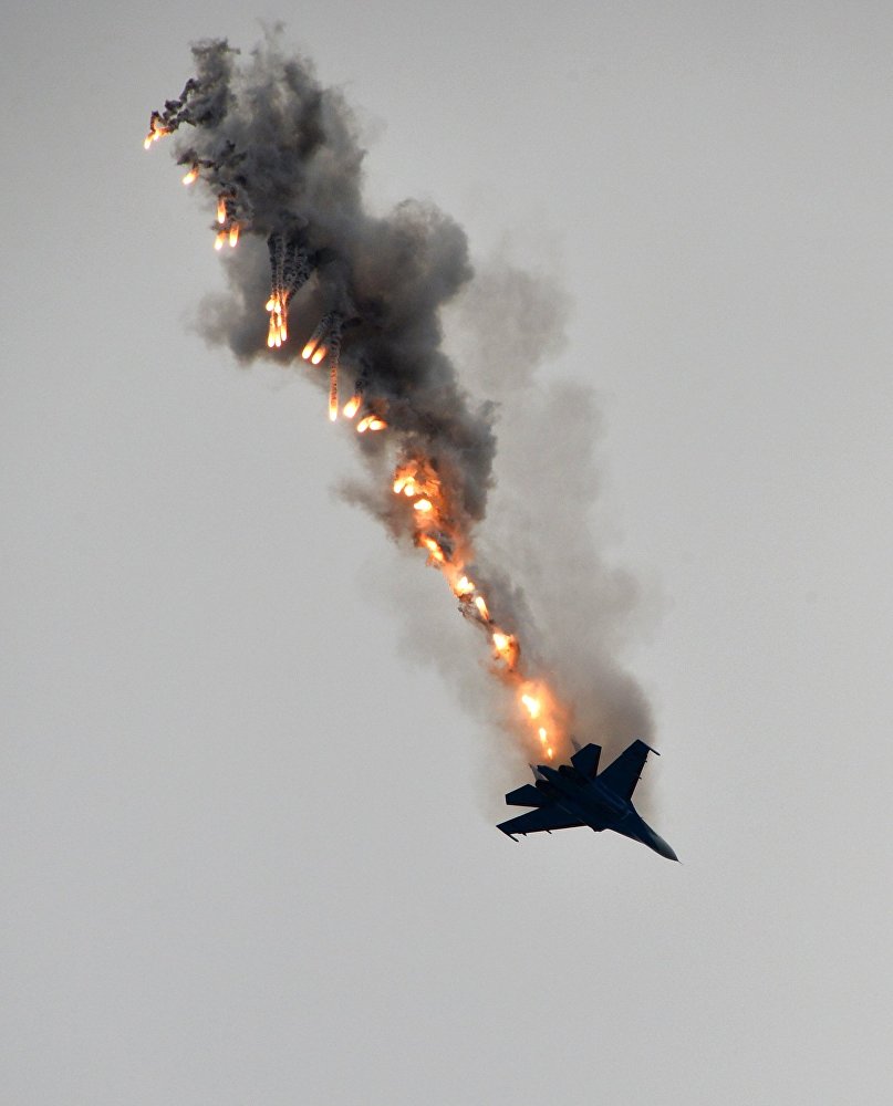 В Казахстане разбился истребитель Су-27