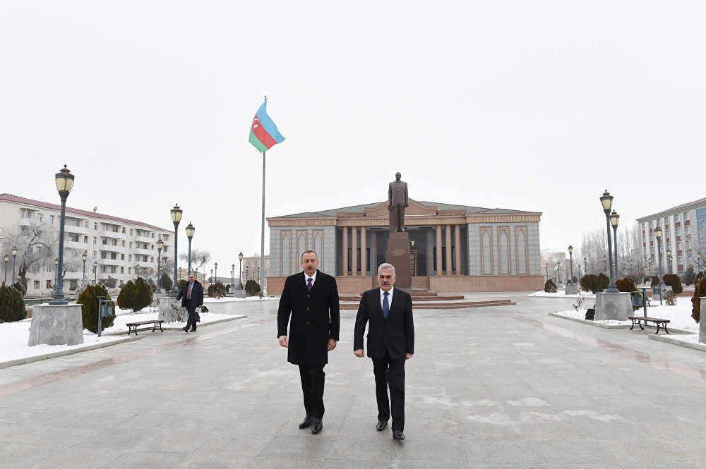 Президент Ильхам Алиев открыл ряд объектов в Нахчыване