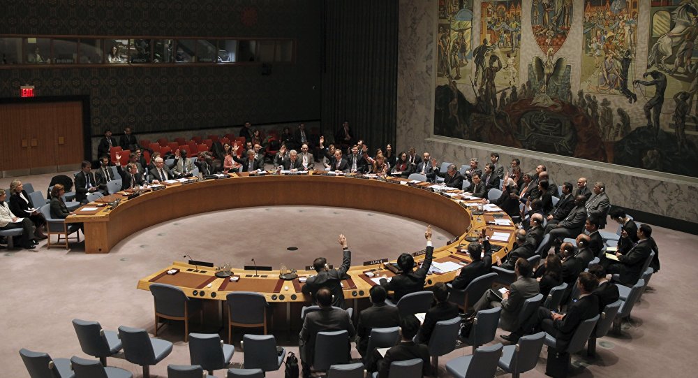 Заседание Совета безопасности ООН