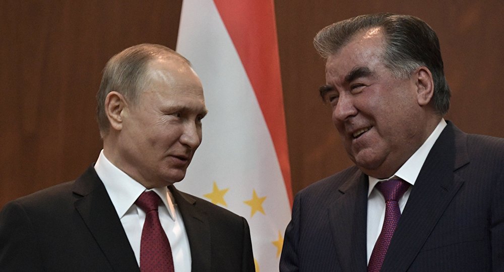 Путин: Россия и Таджикистан продолжат борьбу с терроризмом
