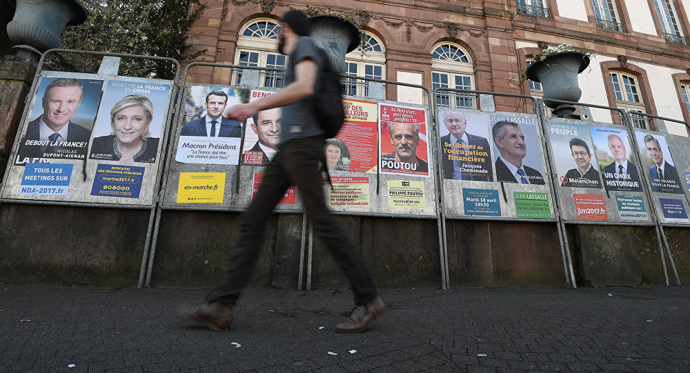 Опрос: Макрон и Ле Пен удерживают лидерство в предвыборной гонке