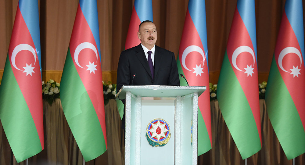 Президент Алиев: в Азербайджане нет внутренних источников риска