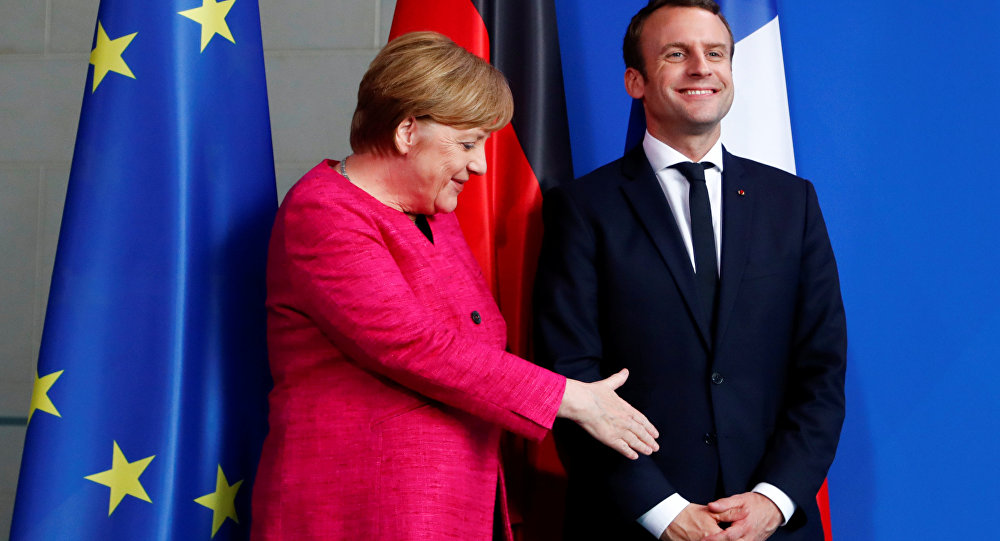 Единством тут и не пахнет: как Меркель и Макрон 