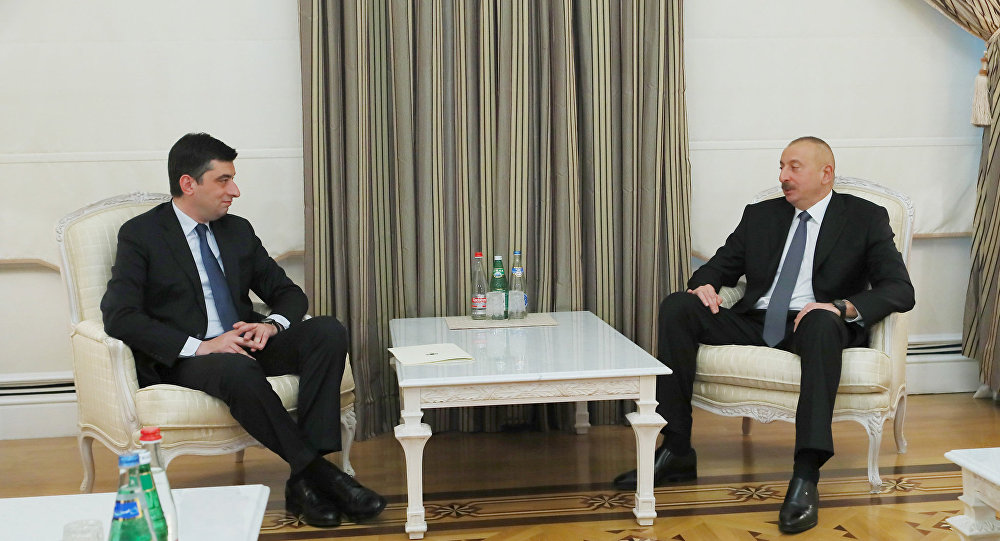 Президент Ильхам Алиев встретился с грузинским министром