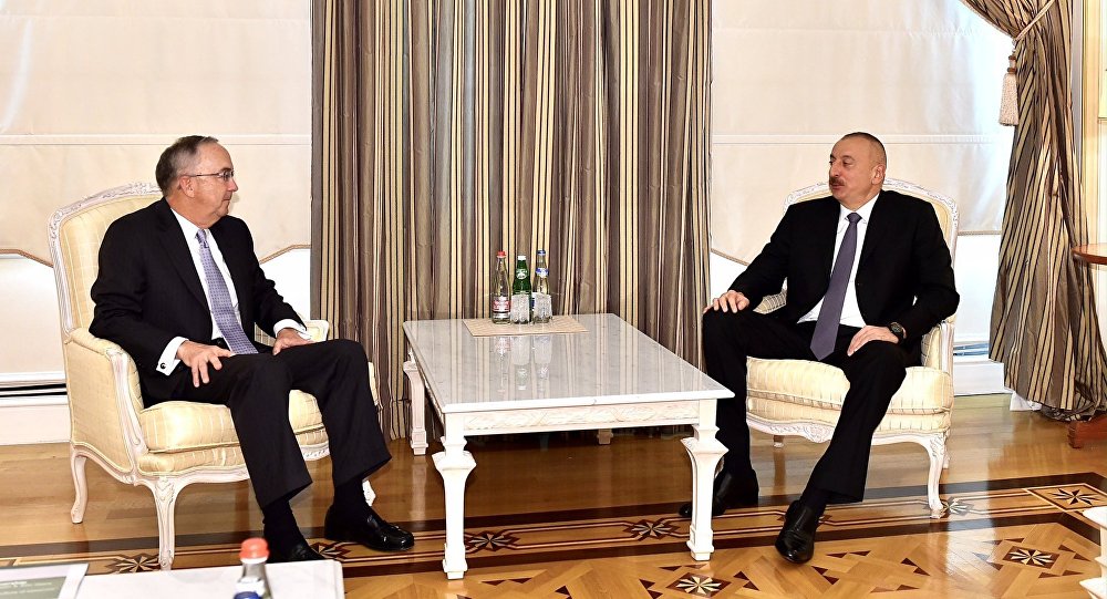 Президент Азербайджана принял Самуэля Аллена