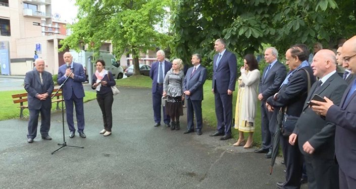 Во французском городе Эвиан состоялась официальная церемония открытия Азербайджанского парка