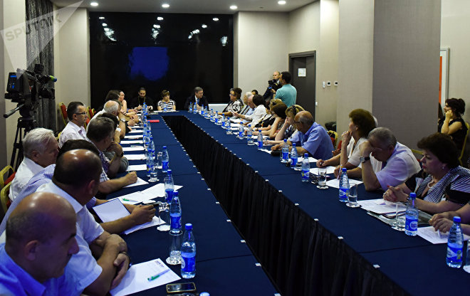 Страновая конференция общественных объединений российских соотечественников в Азербайджане