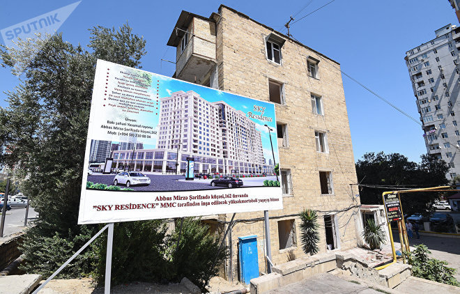 Снос домов Ясамальском районе города Баку
