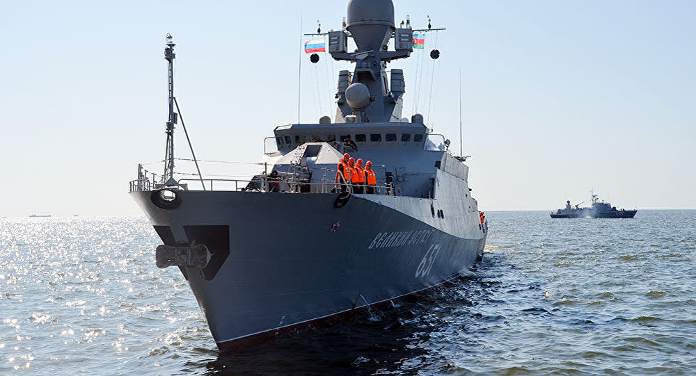 Каспийская флотилия уходит в Дагестан