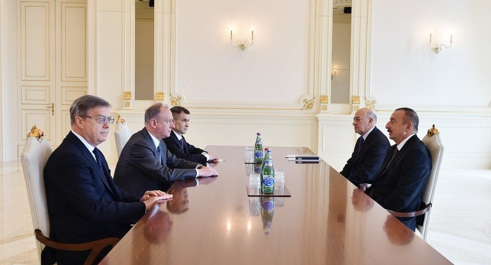 Президент Алиев принял секретаря Совбеза России Патрушева