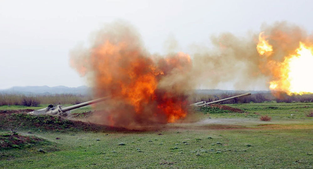 Артиллеристы и ракетчики ВС Азербайджана снова отстрелялись