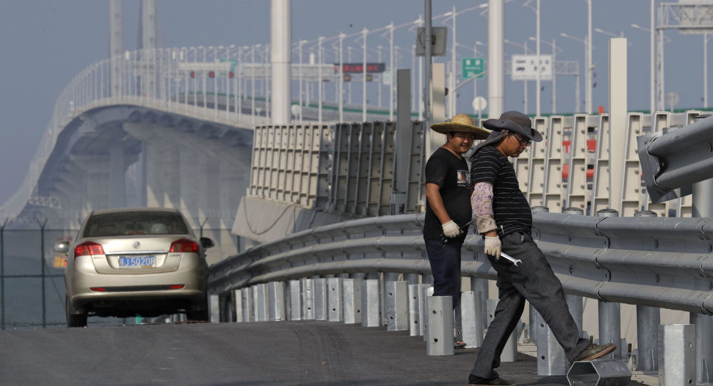 Инженерное чудо – мост, соединивший Гонконг и Макао