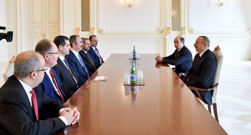 О чем говорил президент Алиев с турецким министром